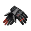 Raida Drift Motorcycle Gloves  Red - Image 2