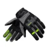 Raida Drift Motorcycle Gloves Hi-Viz - Image 2