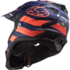 LS2 MX700 Subverter Evo Cargo Matt Blue Fluo Orange - Image 4