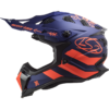 LS2 MX700 Subverter Evo Cargo Matt Blue Fluo Orange - Image 5