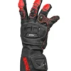 Raida AeroPrix Motorcycle Gloves Red - Image 4