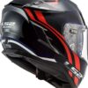 LS2 FF327 Challenger Galactic Gloss Blue Fluo Orange Helmet - Image 4