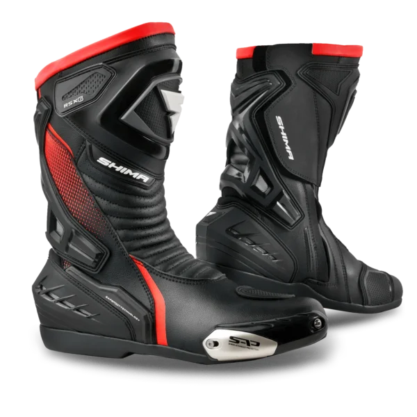 Shima RSX-6 Red Sport Touring Boots