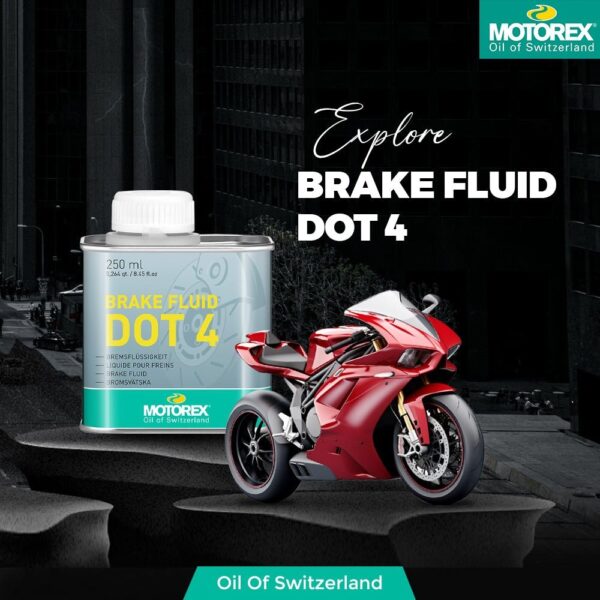 Motorex brake fluid dot 4 250 ml 1 1l