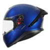 MT Thunder3 Pro Solid Blue Helmet - Image 2