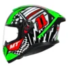 MT Thunder3 Pro Sergio Garcia Helmet - Image 2